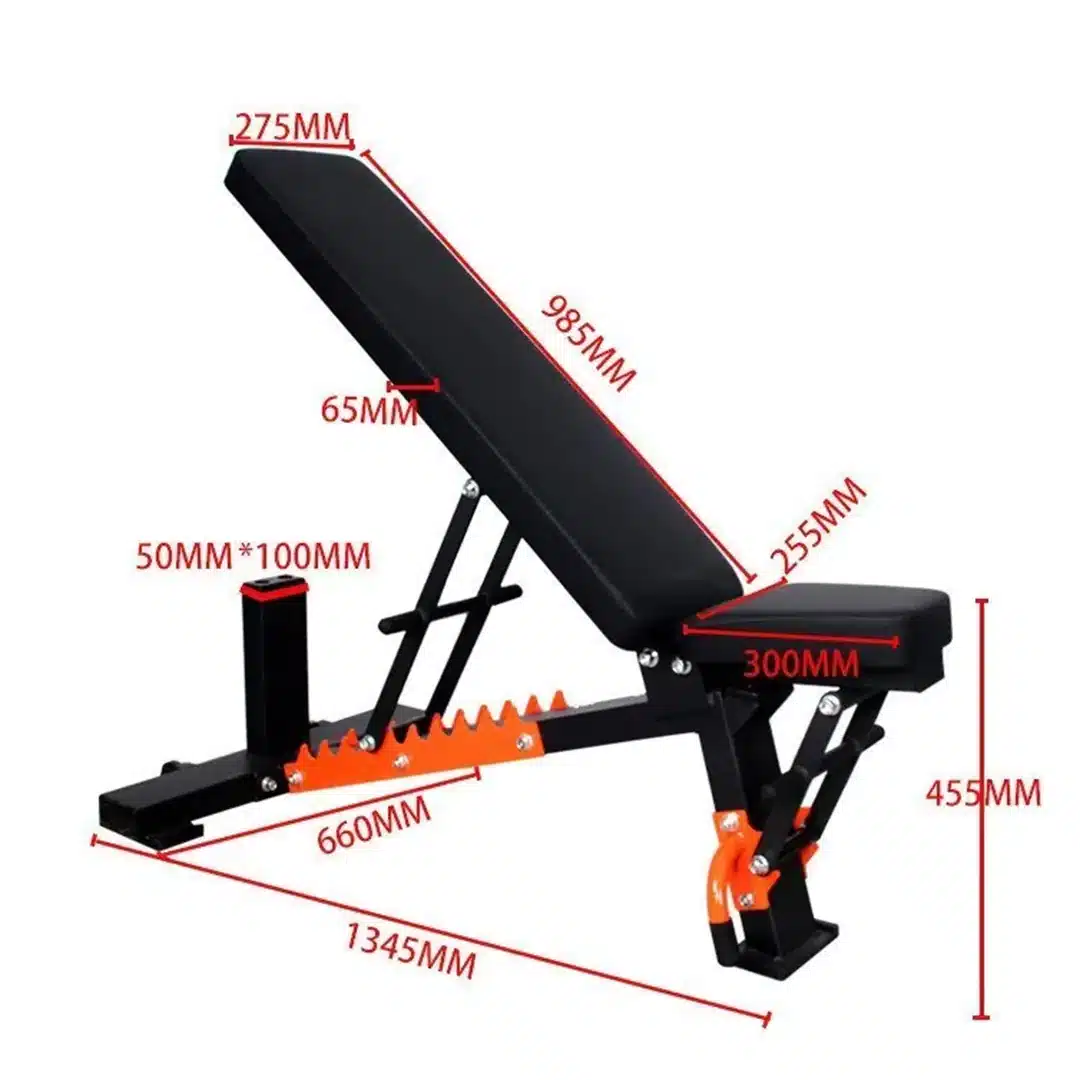 Flat-Incline Commercial Adjustable Bench