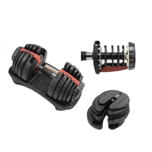Home Gym Bench With Adjustable Dumbbells 24kg